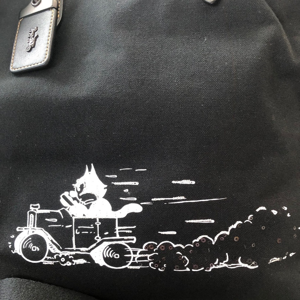 Coach Felix The Cat Tote - Picture 4 of 12
